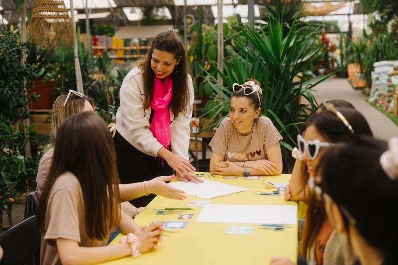 atelier de fleurs séchées 